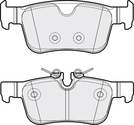 APEC PD3885 - Гальмівні колодки, дискові гальма autocars.com.ua