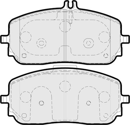 APEC PD3917 - Гальмівні колодки, дискові гальма autocars.com.ua