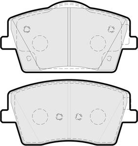 APEC PD3920 - Гальмівні колодки, дискові гальма autocars.com.ua