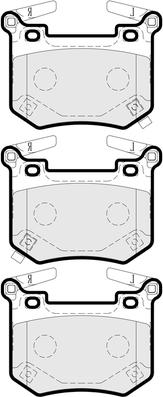 APEC PD3922 - Гальмівні колодки, дискові гальма autocars.com.ua