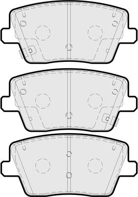 APEC PD3923 - Гальмівні колодки, дискові гальма autocars.com.ua