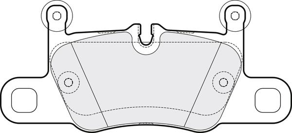 APEC PD3925 - Гальмівні колодки, дискові гальма autocars.com.ua