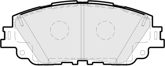 APEC PD3930 - Гальмівні колодки, дискові гальма autocars.com.ua