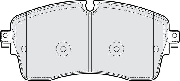 APEC PD3970 - Гальмівні колодки, дискові гальма autocars.com.ua