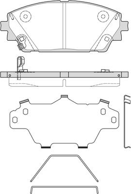 APEC PD3973 - Гальмівні колодки, дискові гальма autocars.com.ua