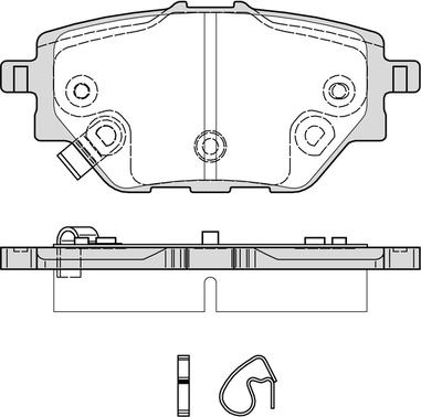 APEC PD3983 - Гальмівні колодки, дискові гальма autocars.com.ua