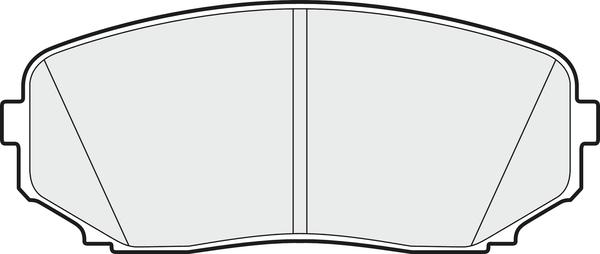 APEC PD4268 - Гальмівні колодки, дискові гальма autocars.com.ua