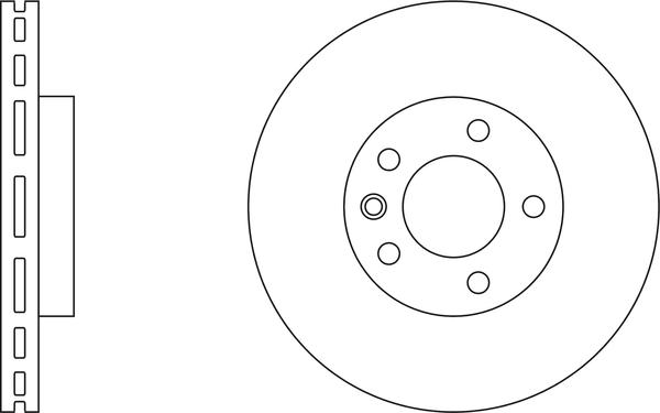 APEC SDK6140 - Гальмівний диск autocars.com.ua