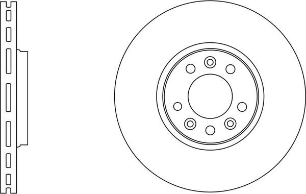 APEC SDK6149 - Гальмівний диск autocars.com.ua