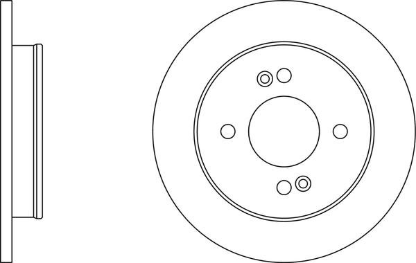 APEC SDK6177 - Гальмівний диск autocars.com.ua