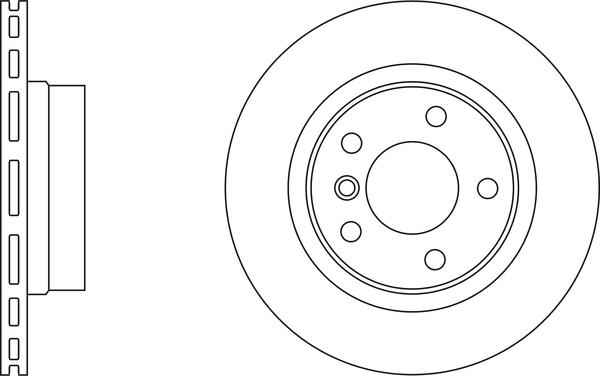 APEC SDK6194 - Гальмівний диск autocars.com.ua