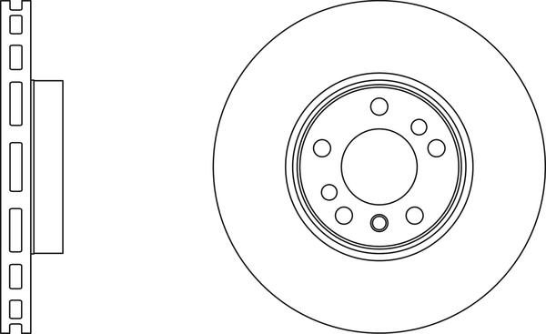 TRW DF4187BPS - Гальмівний диск autocars.com.ua