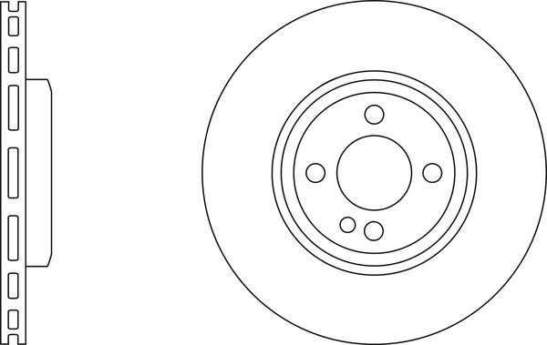 APEC SDK6240 - Гальмівний диск autocars.com.ua