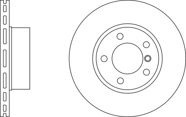 APEC SDK6248 - Гальмівний диск autocars.com.ua