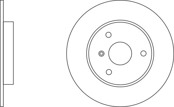 APEC SDK6261 - Гальмівний диск autocars.com.ua
