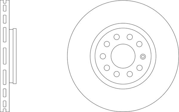 APEC SDK6269 - Гальмівний диск autocars.com.ua