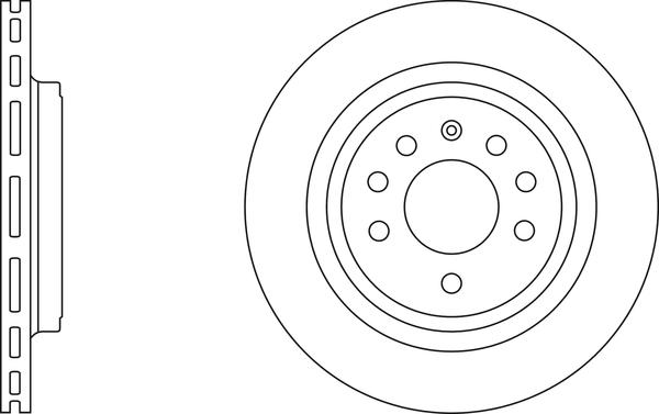 APEC SDK6277 - Гальмівний диск autocars.com.ua