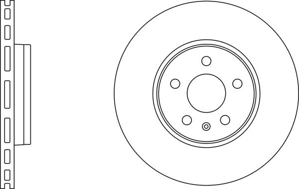 APEC SDK6288 - Гальмівний диск autocars.com.ua
