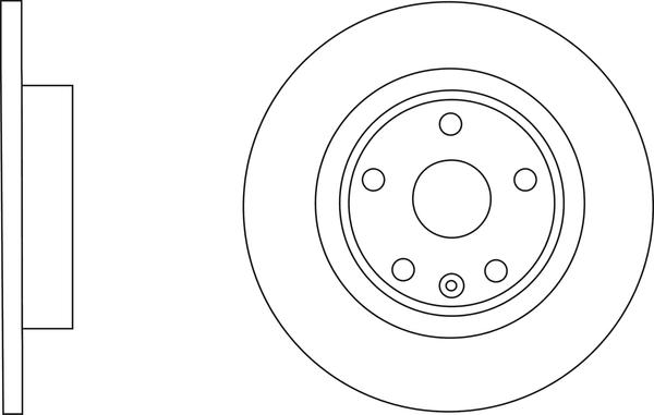 APEC SDK6292 - Гальмівний диск autocars.com.ua