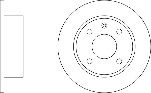 APEC SDK6310 - Гальмівний диск autocars.com.ua