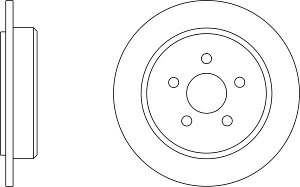 APEC SDK6322 - Гальмівний диск autocars.com.ua