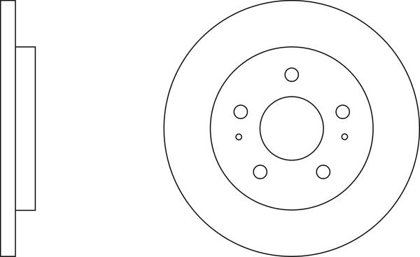 APEC SDK6353 - Гальмівний диск autocars.com.ua