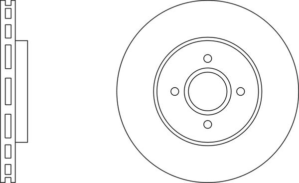 APEC SDK6359 - Гальмівний диск autocars.com.ua