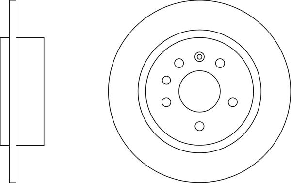 APEC SDK6381 - Гальмівний диск autocars.com.ua