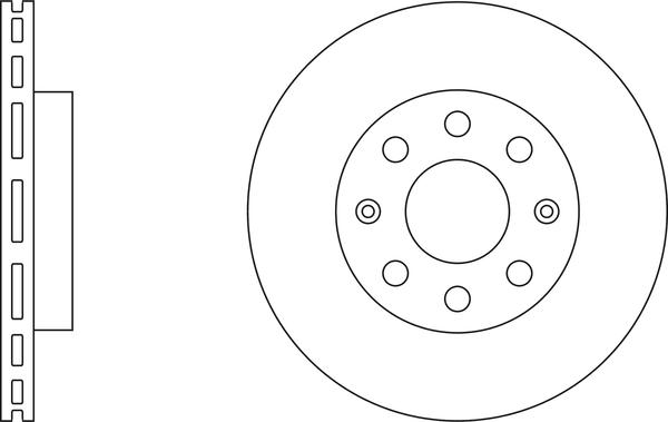 APEC SDK6386 - Гальмівний диск autocars.com.ua