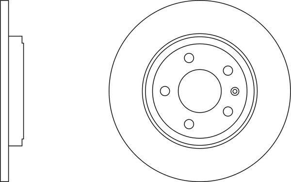 APEC SDK6416 - Гальмівний диск autocars.com.ua