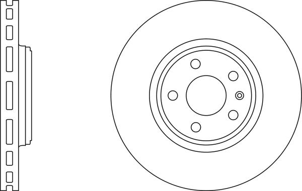 APEC SDK6517 - Гальмівний диск autocars.com.ua