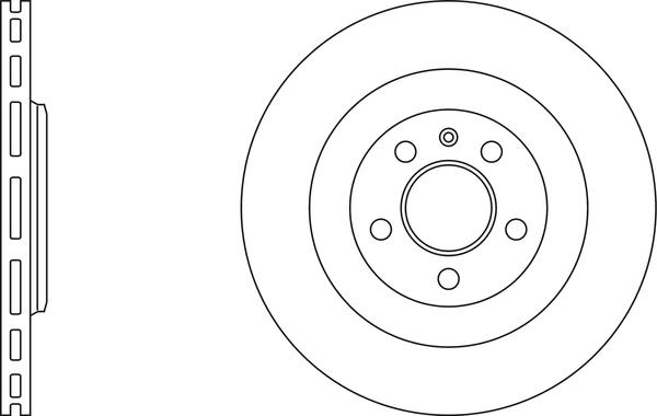 APEC SDK6519 - Гальмівний диск autocars.com.ua