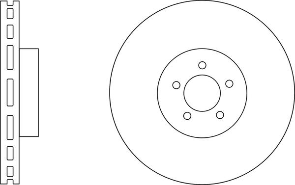 APEC SDK6565 - Гальмівний диск autocars.com.ua