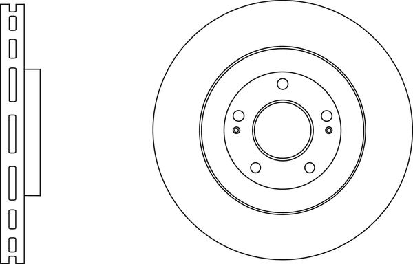APEC SDK6701 - Гальмівний диск autocars.com.ua