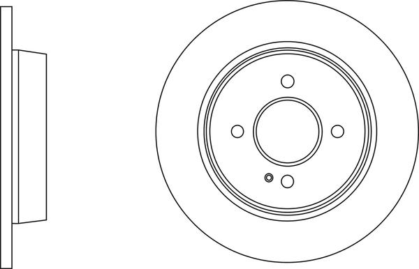 APEC SDK6703 - Гальмівний диск autocars.com.ua