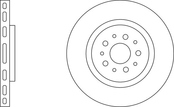 APEC SDK6706 - Гальмівний диск autocars.com.ua