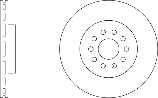 APEC SDK6721 - Гальмівний диск autocars.com.ua