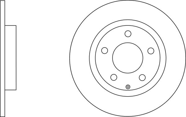 APEC SDK6771 - Гальмівний диск autocars.com.ua