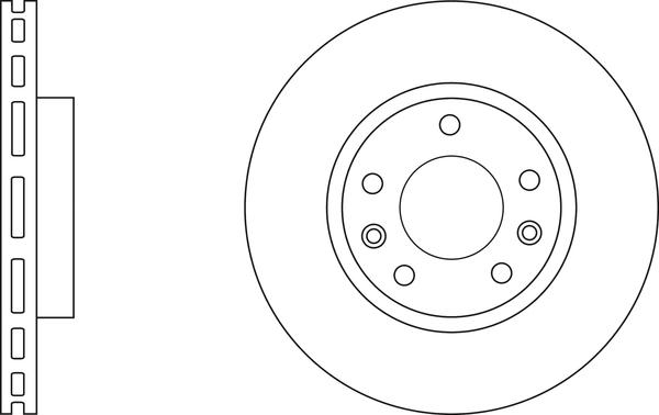 APEC SDK6793 - Гальмівний диск autocars.com.ua