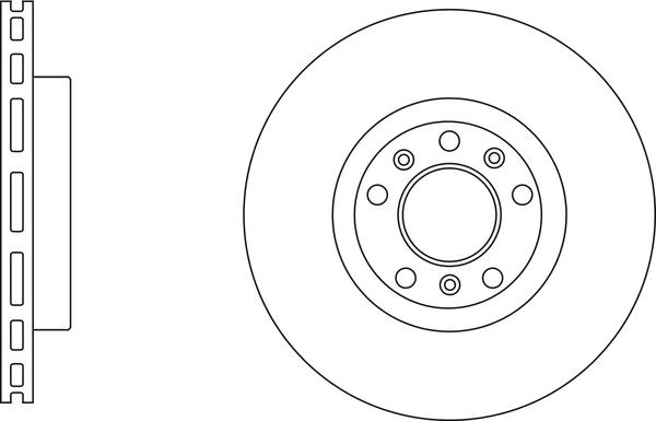 APEC SDK6814 - Гальмівний диск autocars.com.ua
