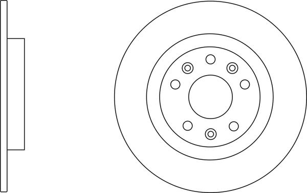 APEC SDK6815 - Гальмівний диск autocars.com.ua