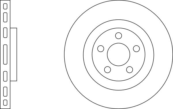 APEC SDK6829 - Гальмівний диск autocars.com.ua