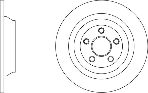 APEC SDK6830 - Гальмівний диск autocars.com.ua