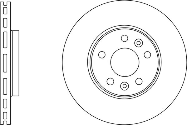 APEC SDK6834 - Гальмівний диск autocars.com.ua