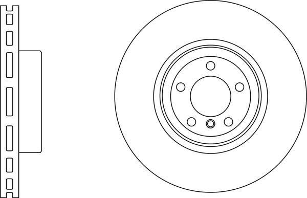 APEC SDK6854 - Гальмівний диск autocars.com.ua