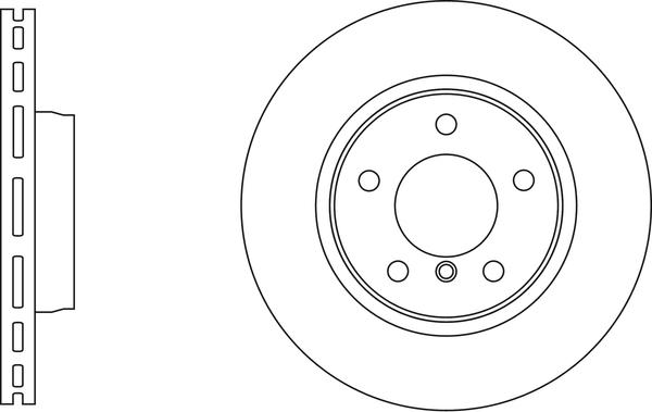 APEC SDK6931 - Гальмівний диск autocars.com.ua