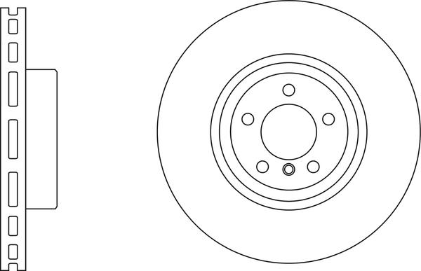 APEC SDK6933 - Гальмівний диск autocars.com.ua