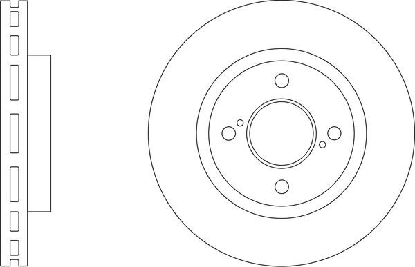 APEC SDK6944 - Гальмівний диск autocars.com.ua