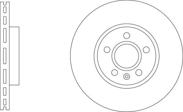 APEC SDK6960 - Гальмівний диск autocars.com.ua