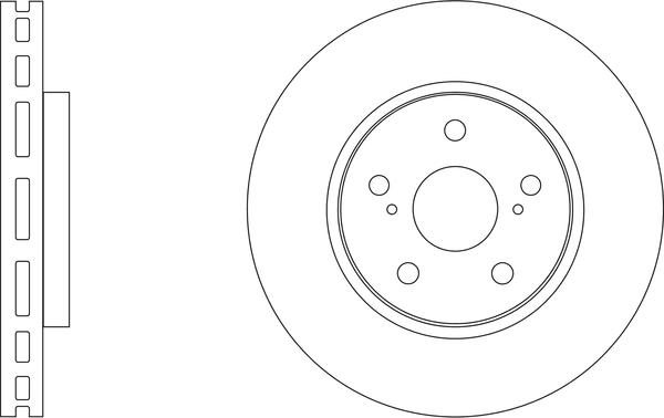 APEC SDK6961 - Гальмівний диск autocars.com.ua